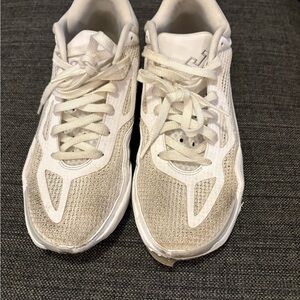 Air Jordan Sneakers- White and Gray